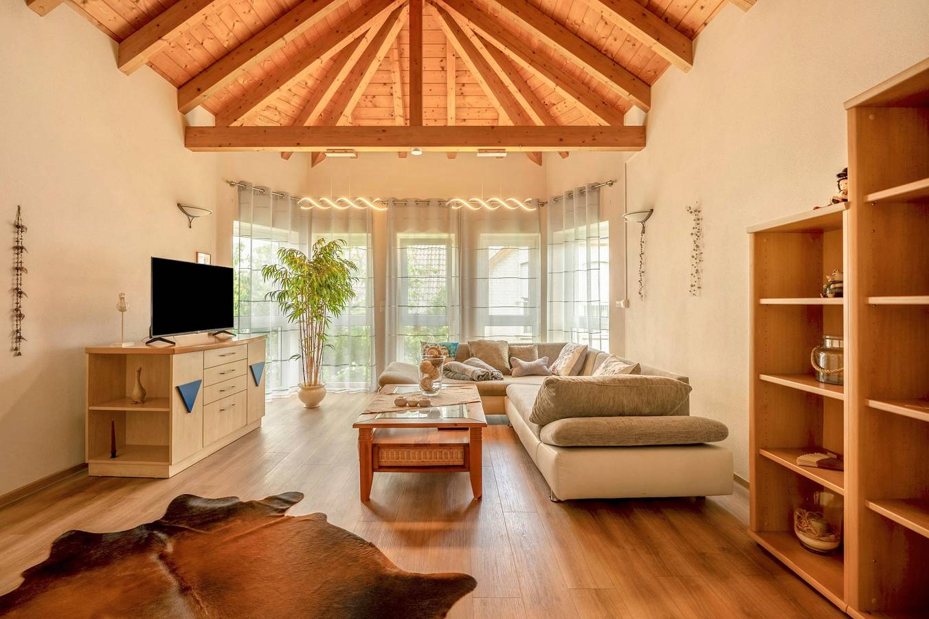 Apartamento entero, Apartamento 'Haus Emanuel' con balcón y wifi in Weilerbach, Saar-Nahe-Bergland