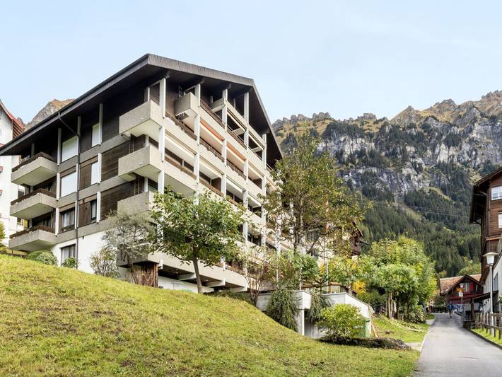 Apartment for 4 people, with balcony in Wengen