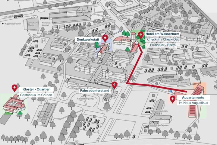 Ferienwohnung für 4 Personen, mit Garten und Sauna, mit Haustier in Münster - 3