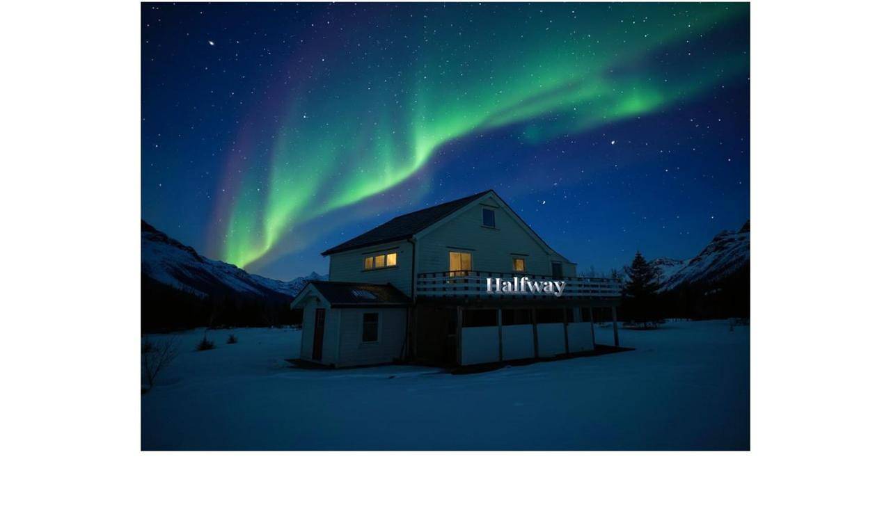 Halfway in Vågan