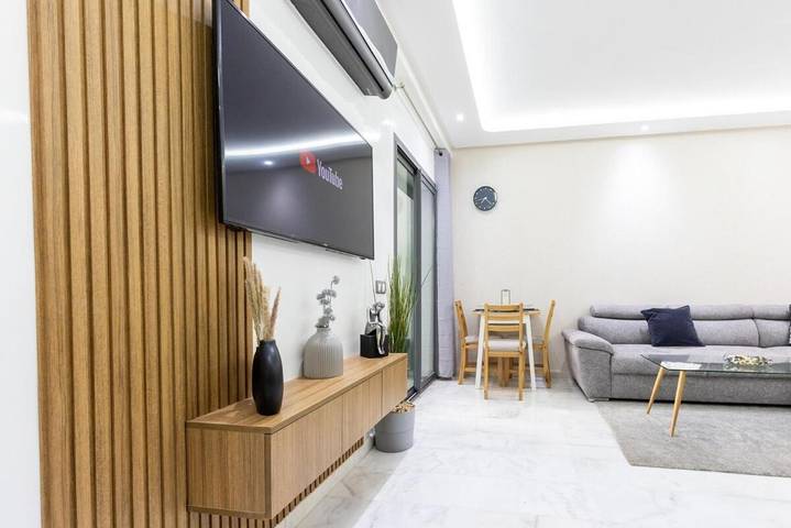 Gîte pour 3 personnes, avec piscine ainsi que balcon et vue, adapté aux familles à Mohammédia - 4