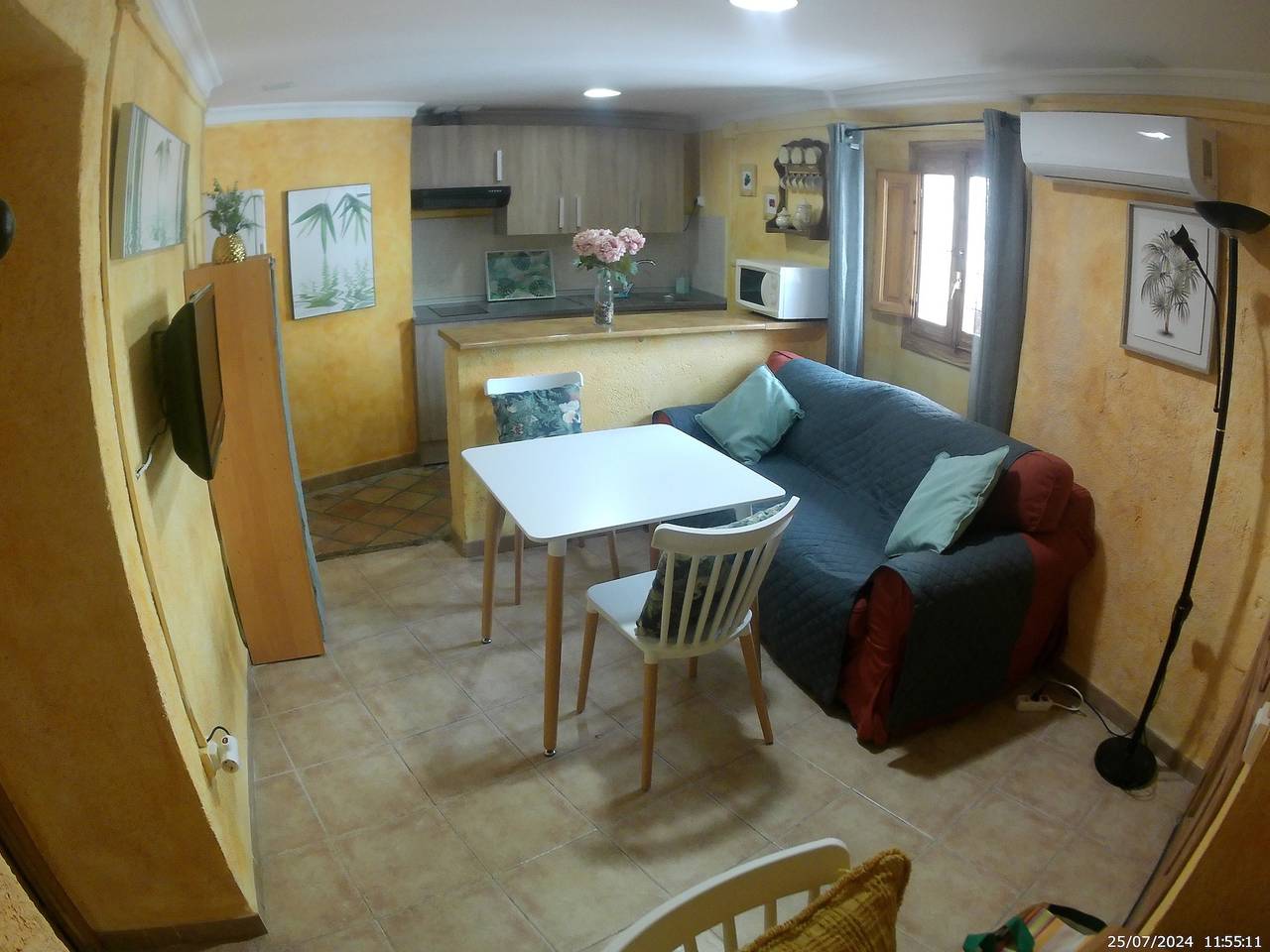 Appartement entier, Appartement de vacances 'Apartamentos Miguel y Rosa 1' central avec climatisation in Tíjola, Province d'Almería