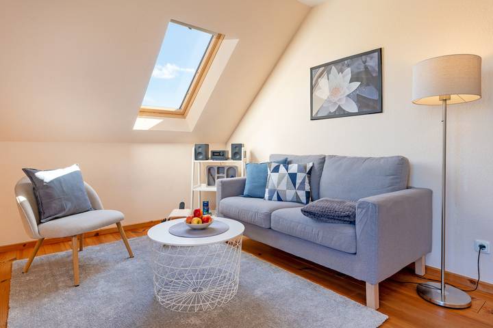 Ferienwohnung für 2 Personen, mit Balkon, kinderfreundlich