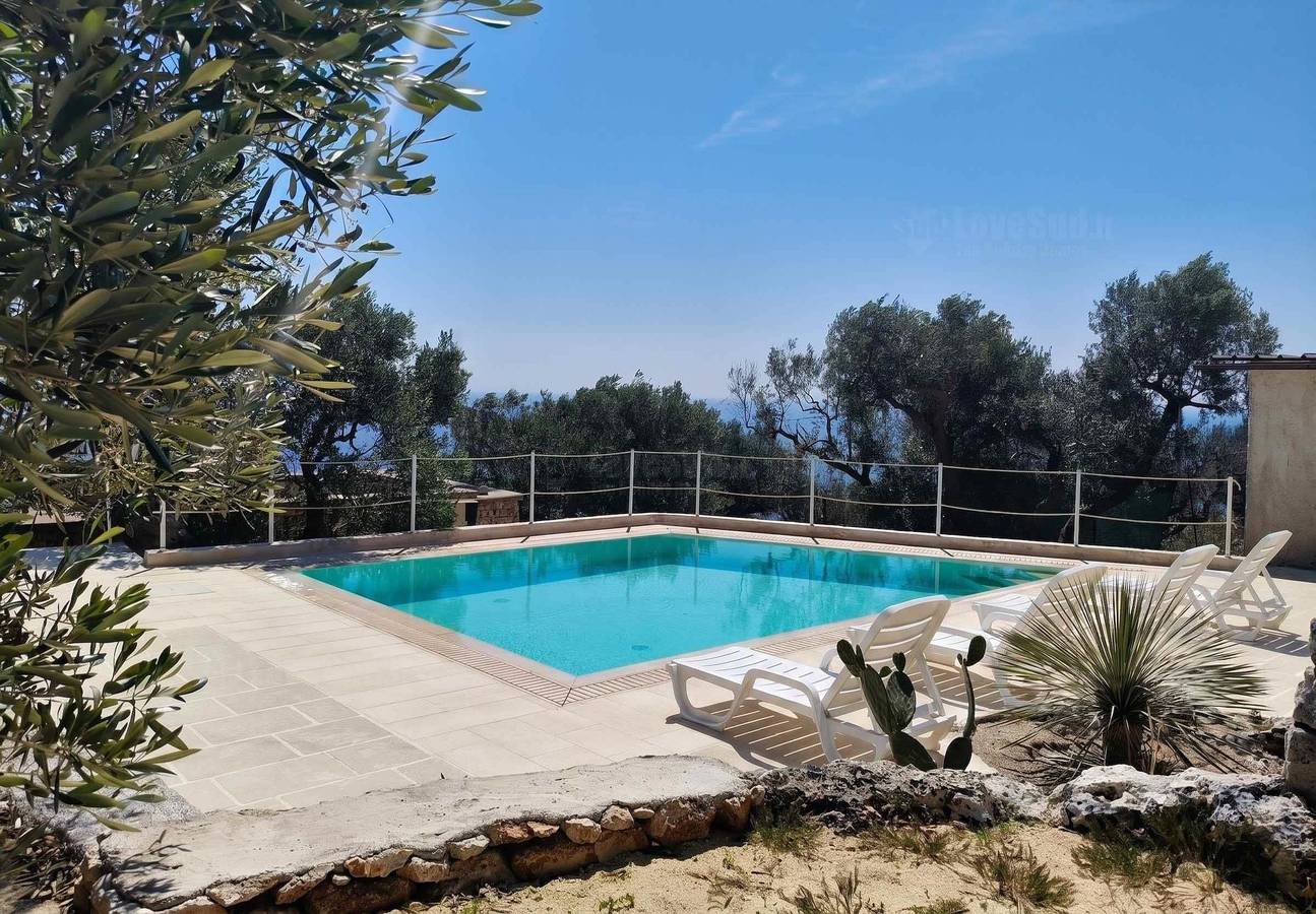 Ferienhaus für 6 Personen mit Pool in Gagliano del Capo, Lecce Provinz