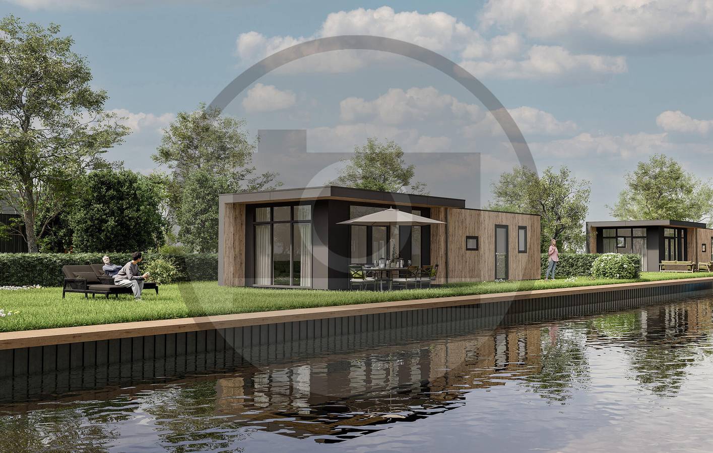 Holiday home for 4 people with terrace in Vinkeveen, Groene Hart