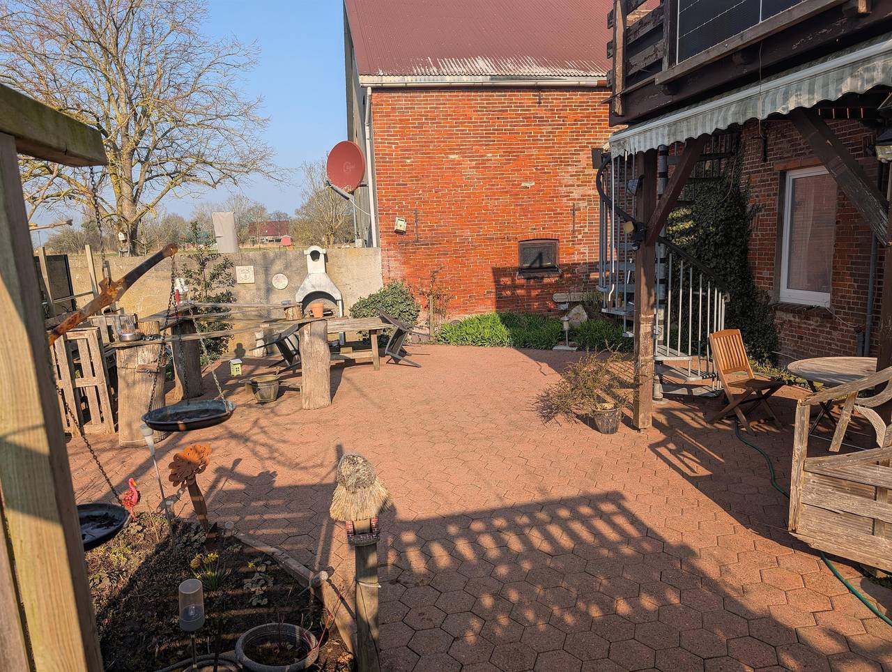 Apartamento vacacional entero, Ferienwohnung Am Deich  , Dusche, Wc, Nichtraucher in Butjadingen, Wesermarsch