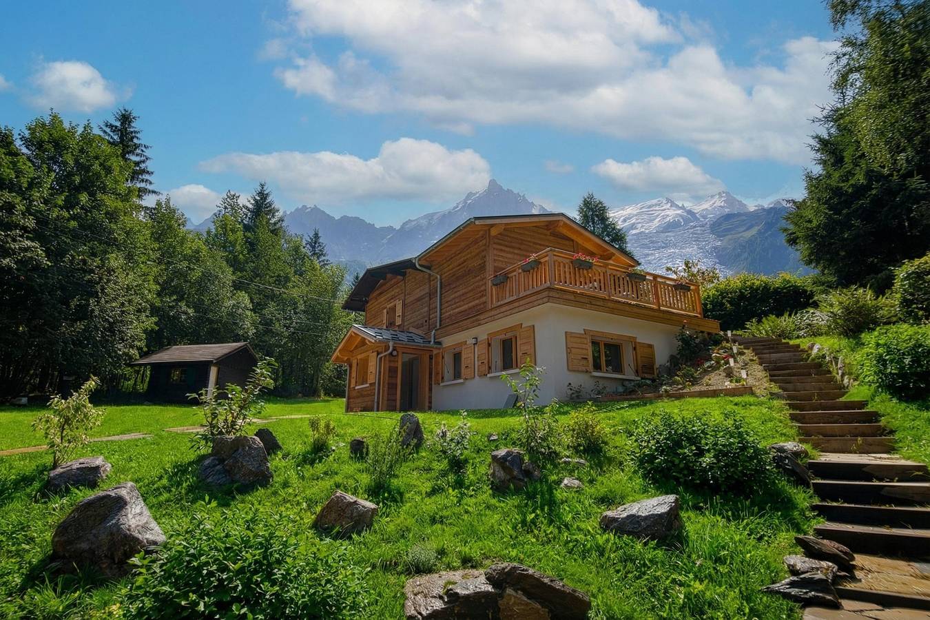 Geheel appartement, Appartement La Creusettaz in Chamonix, Mont Blanc-massief