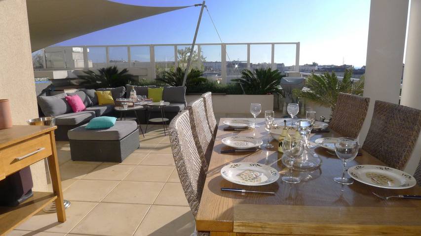 Appartement de vacances pour 4 personnes, avec terrasse