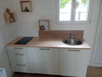 Gîte pour 3 personnes, avec terrasse, animaux acceptés à Saussan