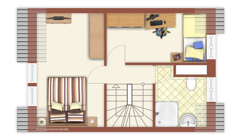 Ferienhaus für 5 Personen, mit Garten in Diedrichshagen - 4