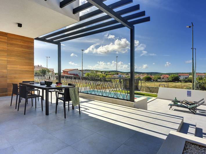 Villa pour 7 personnes, avec piscine et terrasse à Pomer - 3