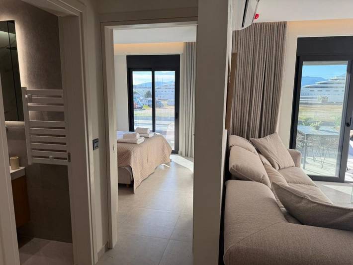 Ferienwohnung für 2 Personen, mit Balkon und Ausblick