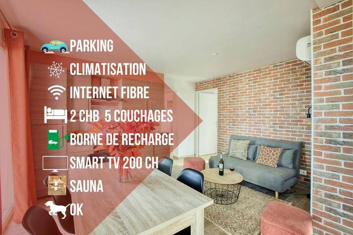 Maison de vacances pour 6 personnes, avec jardin ainsi que sauna et vue, animaux acceptés - 1