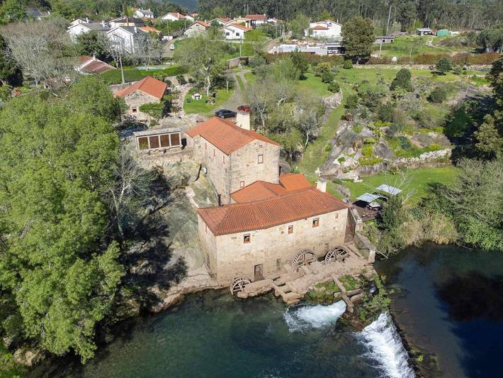 Location de vacances pour 4 personnes, avec jardin dans Vilar de Mouros