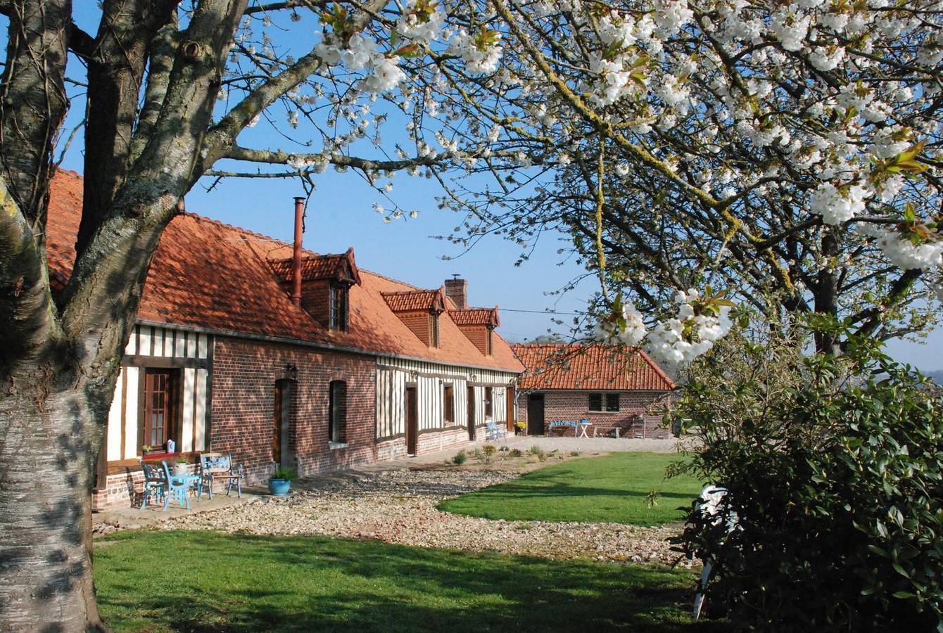 Gîtes de France® - Les Cerisiers d'Ablemont in Bacqueville-en-Caux, Région de Dieppe
