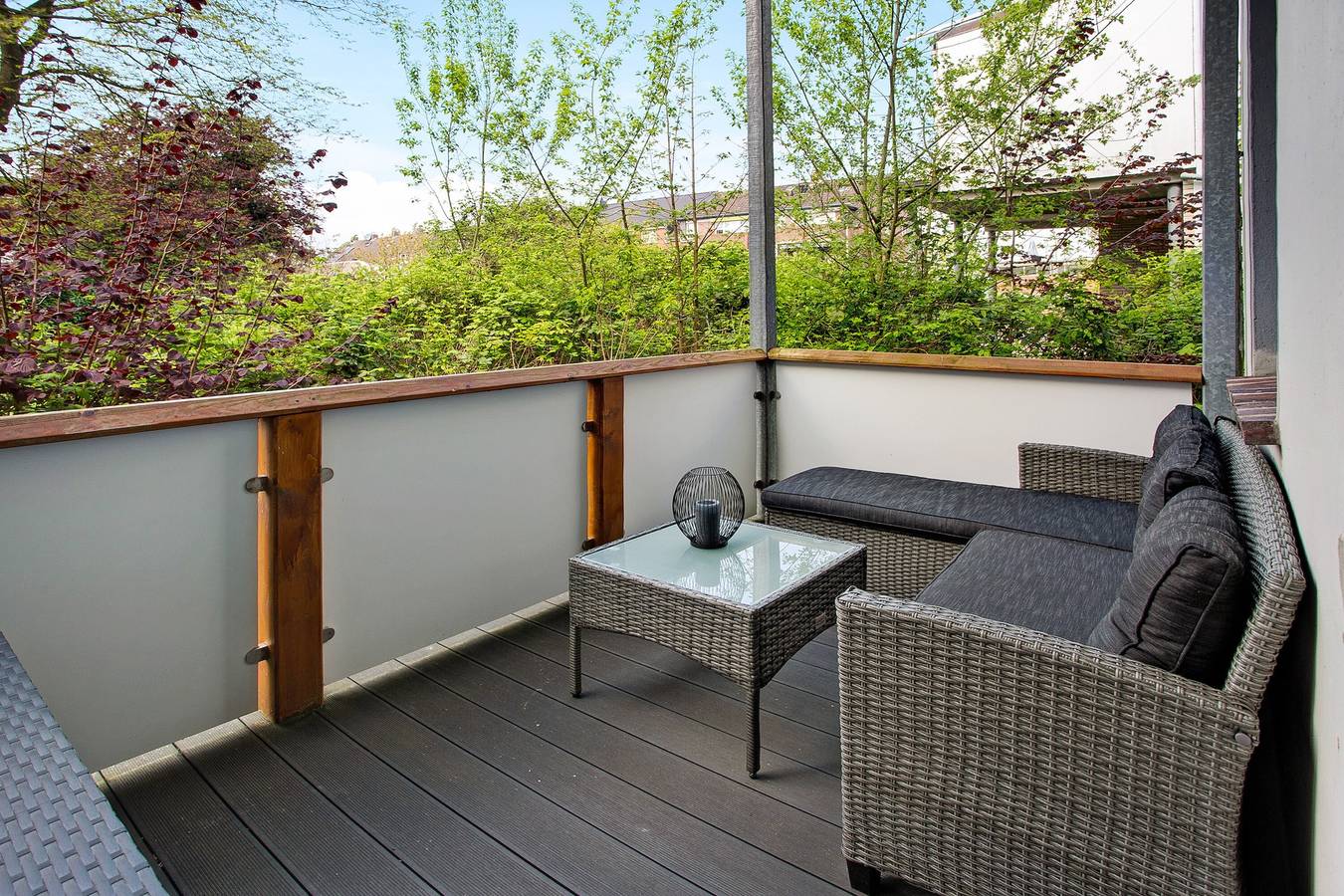 Hel lejlighed, Apartment "Komfortable Ferienwohnung Nähe Südstrand" with Balcony & Wi-Fi in Wilhelmshaven, Sydlige Nordsøkyst