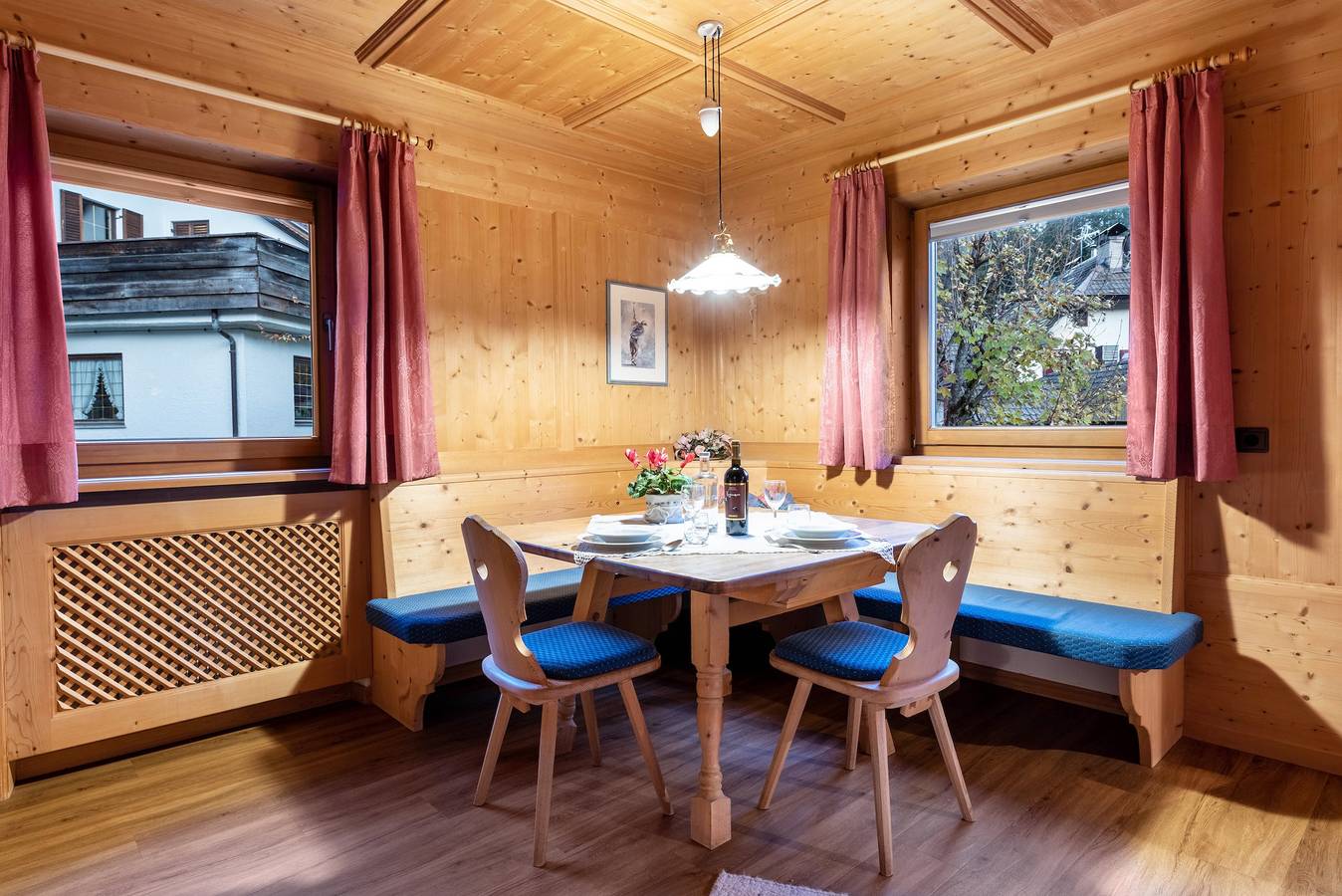 Appartement "Cesa Valeria App Sonia" met uitzicht op de bergen, gedeelde tuin & Wi-Fi, foto 10