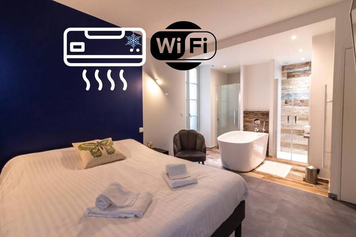Appartement de vacances pour 2 personnes, avec jacuzzi