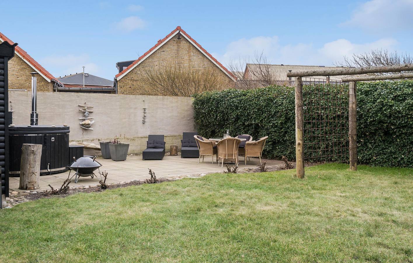 Ferienhaus für 9 Personen mit Terrasse in Thyborøn, Limfjord in Nordjütland