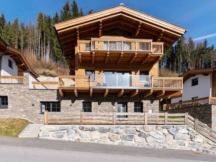 Ferienhaus für 8 Personen, mit Balkon und Terrasse sowie Sauna in Mühlbach am Hochkönig