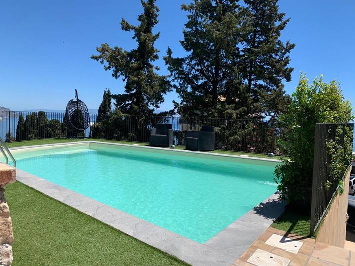 Villa pour 4 personnes, avec jardin ainsi que vue et piscine à Taormina - 3