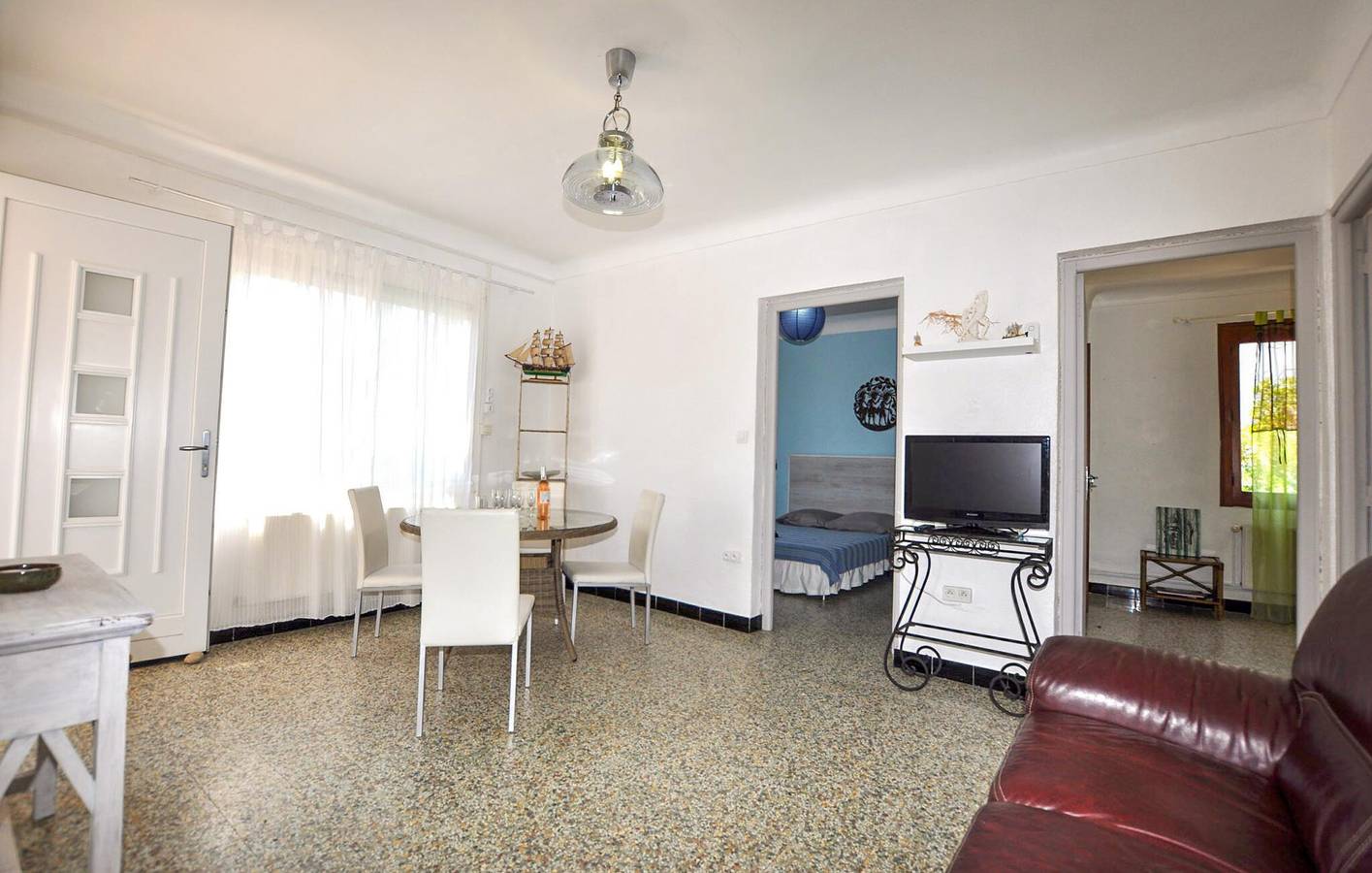 Acogedor apartamento con terraza y barbacoa, a 300 m de la playa in Saint-Cyprien-Plage, Saint-Cyprien