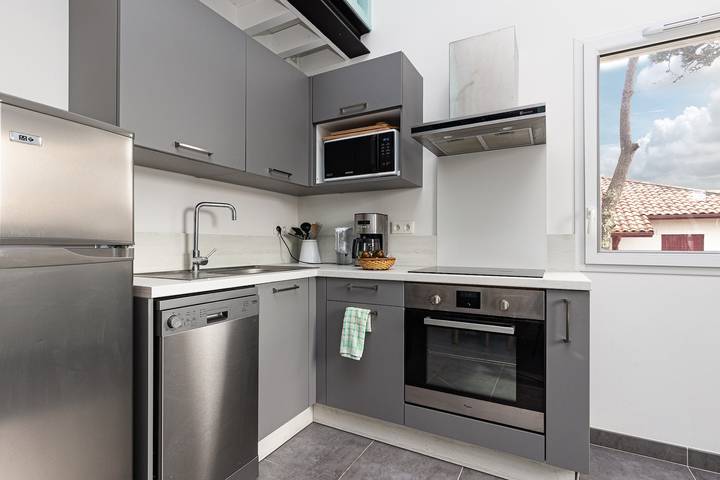 Ganze Wohnung, Ferienwohnung 'Écrin De Sable' mit Privatterrasse, Wlan und Klimaanlage in Vieux-Boucau-les-Bains, Côte d’Argent