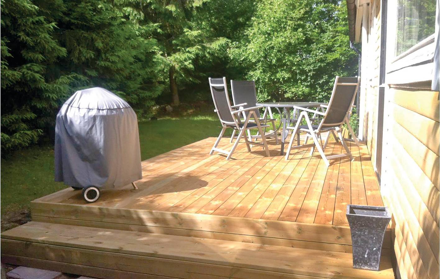 Maison de vacances pour 6 personnes avec jardin in Fasalt, Skåneland