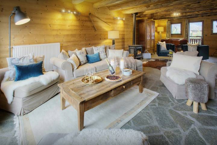 Chalet pour 8 personnes, avec jardin et jacuzzi, animaux acceptés à Manigod - 3