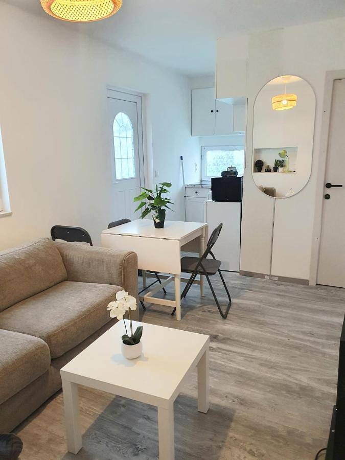 Bungalow für 3 Personen, mit Ausblick und Terrasse sowie Garten in Belgische Küste - 3