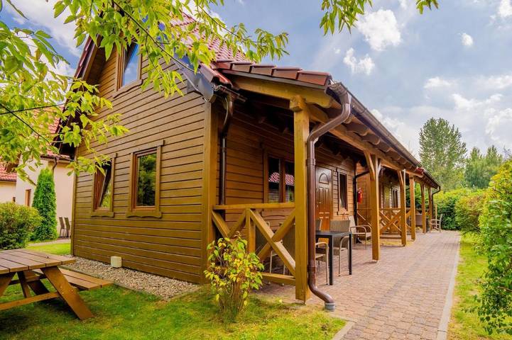 Domek letniskowy dla 5 osób, z ogród i widok w Słowiński Park Narodowy