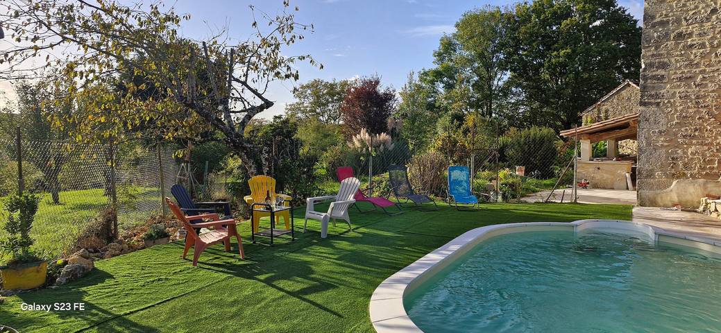 Maison de vacances pour 9 personnes, avec jardin, animaux acceptés