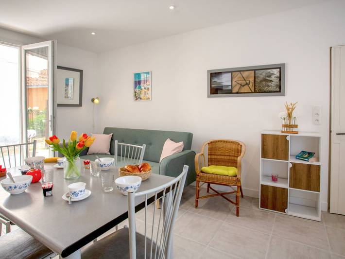 Ferienhaus für 4 Personen, mit Terrasse und Garten, mit Haustier