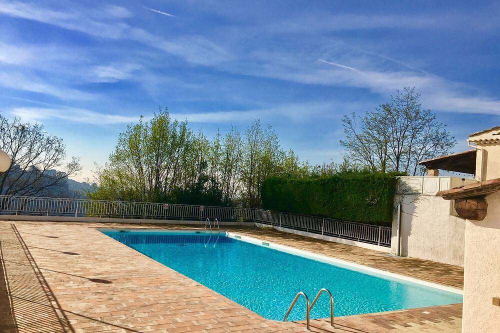 Charme Villa 💖Panoramablick auf Meer & Berge, private Sonnenterrassen, Pool in Saint-Paul-de-Vence, Cannes und Umgebung