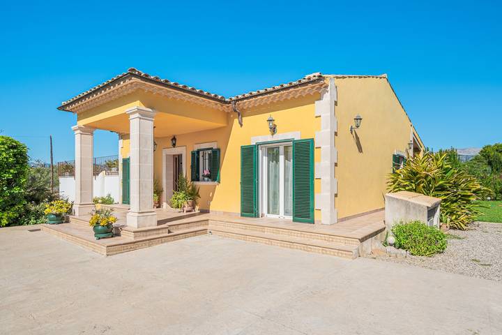 Casa de campo "Son Serra" em zona rural com ar condicionado, terraço e jardim in Búger, Maiorca Centro