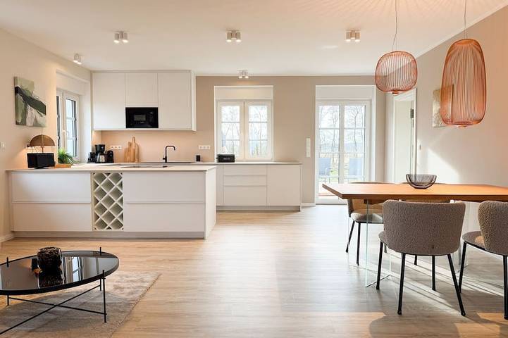 Ferienhaus für 4 Personen, mit Terrasse und Garten