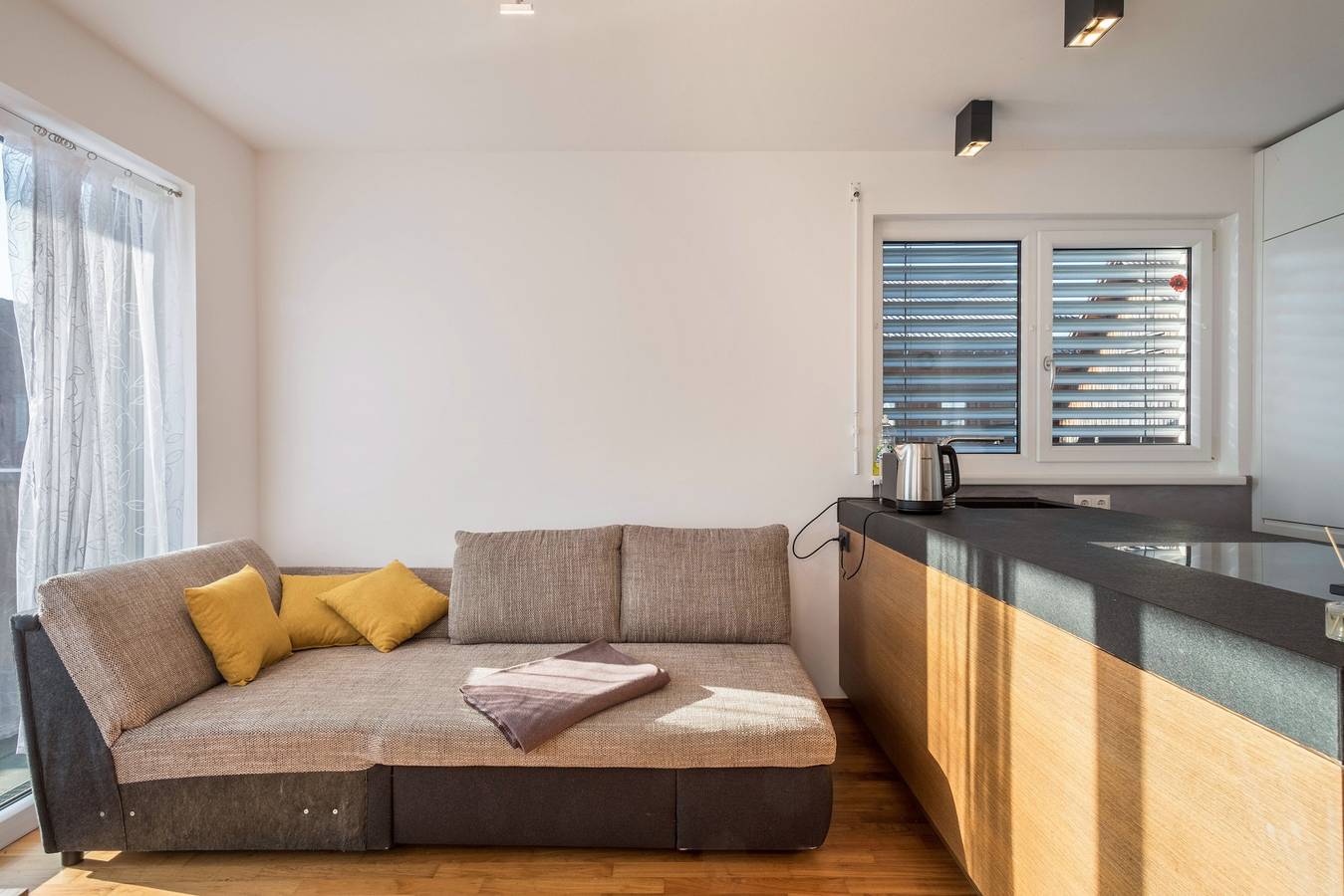 Ganze Wohnung, Ferienwohnung 'Kilian' mit Bergblick, Balkon und Wlan in Schwarzach (Österreich), Bodensee-Vorarlberg