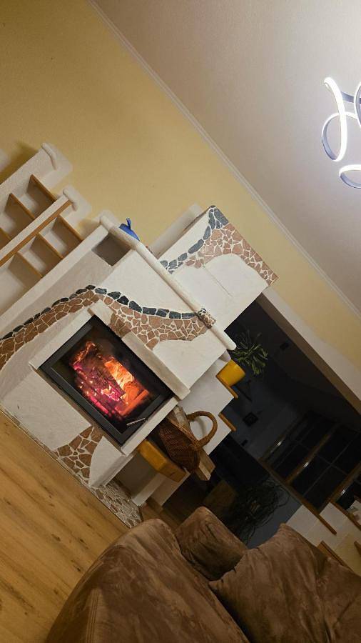 Ferienwohnung für 4 Personen, mit Terrasse und Garten sowie Ausblick
