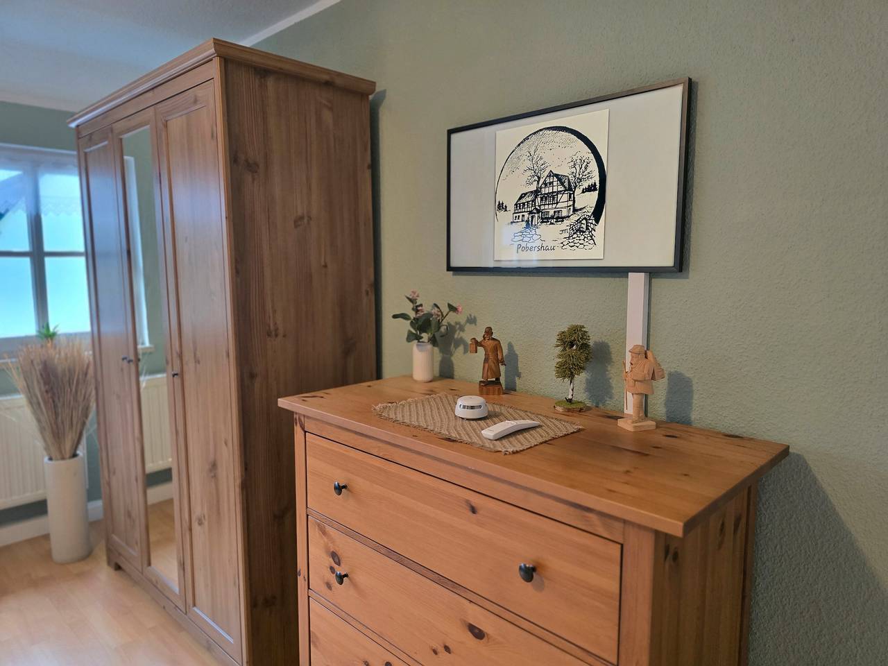 Ganze Wohnung, Ferienwohnung 'Molchner Stollen' mit Bergblick und Wi-Fi in Pobershau, Marienberg