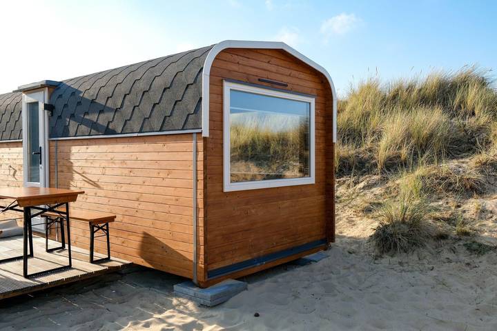 Camping für 2 Personen, mit Terrasse am Wattenmeer