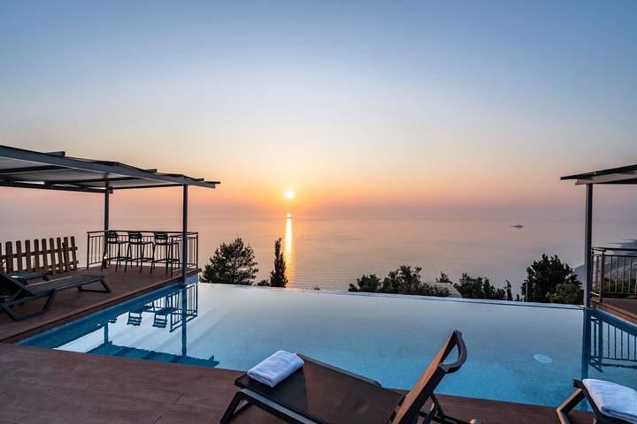 Villa für 8 Personen, mit Balkon und Garten in Griechenland - 4