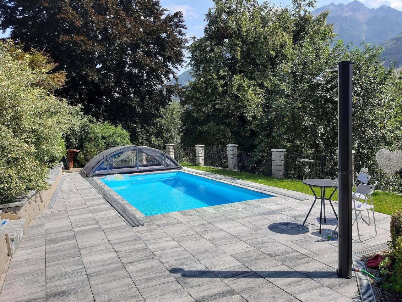 Ganze Ferienwohnung, Gemütliche Ferienwohnung in alpiner Umgebung mit einem schönen Garten, ideal für einen Familienurlaub in Flattach, Oberkärnten