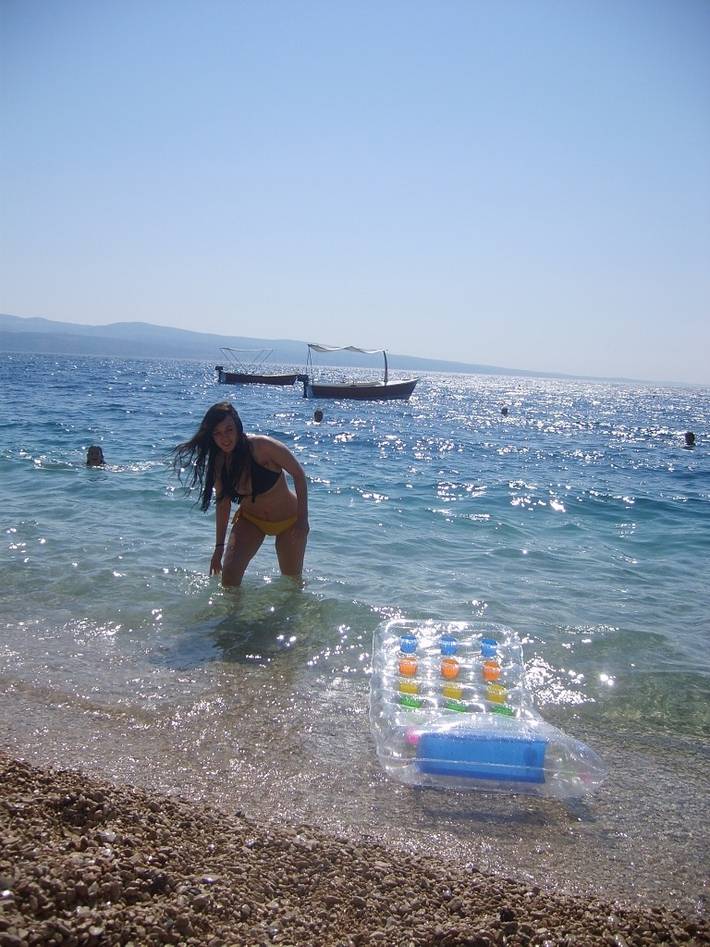 Ganze Wohnung, Ferienwohnung in Stanići mit Meerblick, Balkon, Klimaanlage, W-Lan (634-2) in Stanici, Omis-Riviera