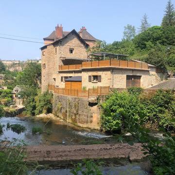 Gîte pour 2 personnes, avec terrasse à Bozouls