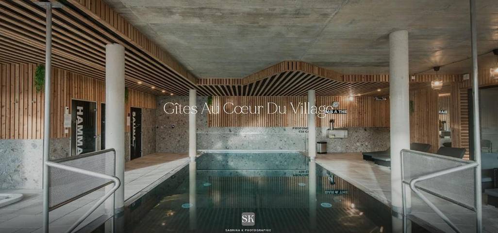 Location de vacances pour 14 personnes, avec jardin et jacuzzi ainsi que piscine et sauna dans Saint-Aubin (Pas-de-Calais)