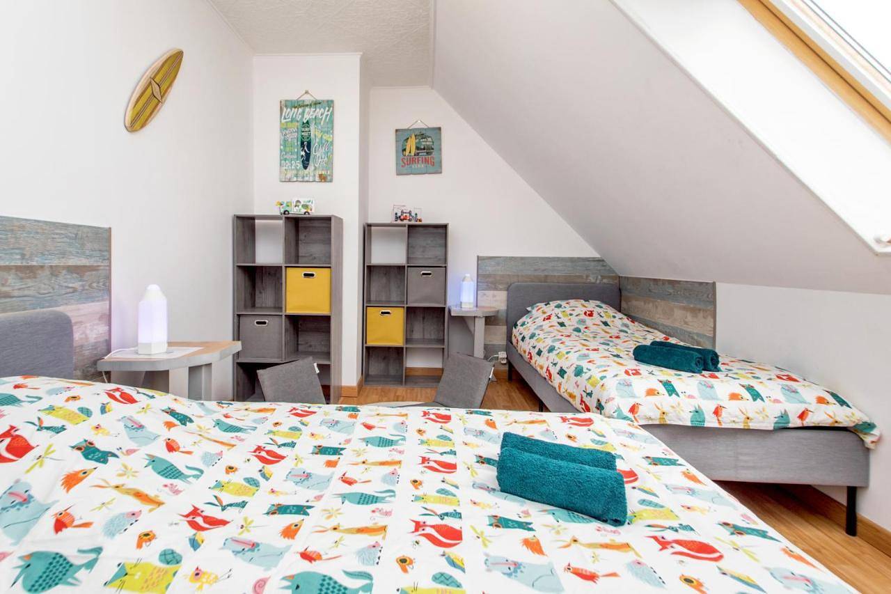 L’Albizia … Maison familiale proche des plages in Plougoulm, Ceinture Dorée