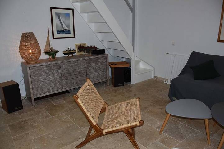 Location de vacances pour 4 personnes, avec terrasse et jardin dans Plage Pen Boc H Arradon