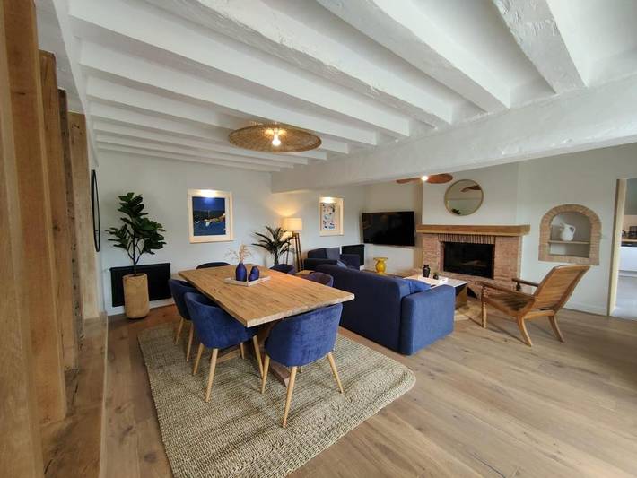 Gîte pour 6 personnes, avec jardin et vue à Daon