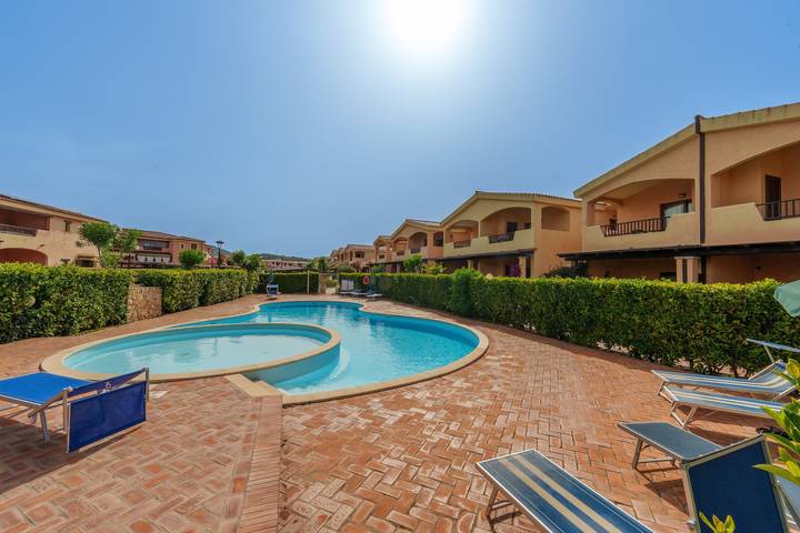 Appartement de vacances pour 4 personnes, avec Balcon et Bassin pour enfant