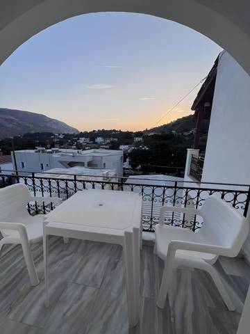 Gîte pour 2 personnes, avec jardin et balcon dans Kalymnos